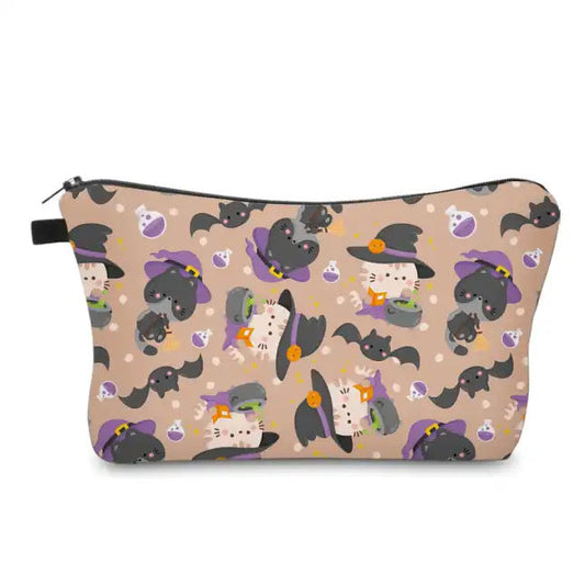 Pouch - Halloween Fall, Cat Witch