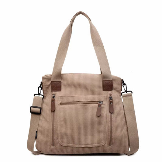 Caitlin Handbag - Corduroy Solid